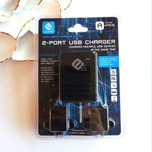 2 Port USB Charger EZ Collection Intelligent Charging System 4 FD-B NEW Sealed